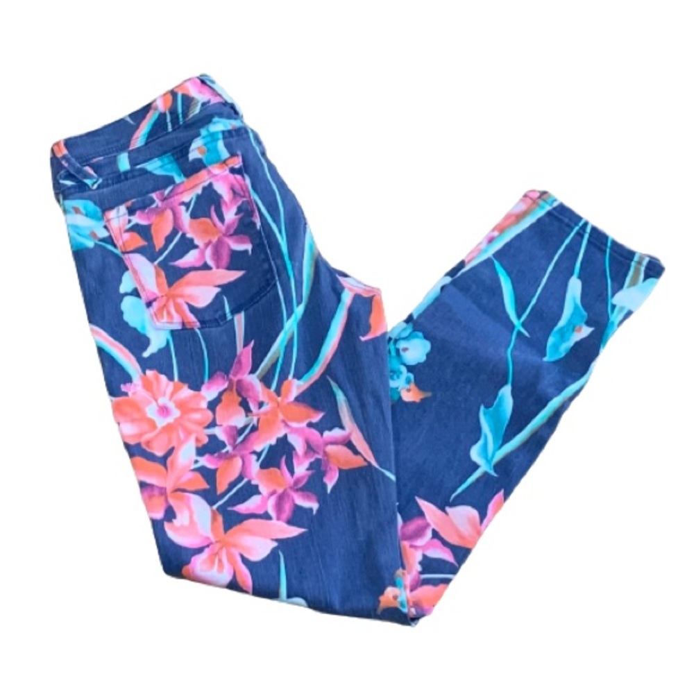 Roxy floral pattern jeans